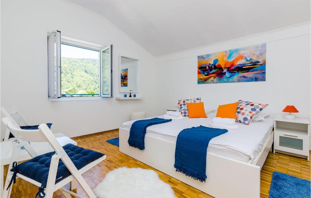 Posteľ alebo postele v izbe v ubytovaní Stunning Home In Broce With Wifi