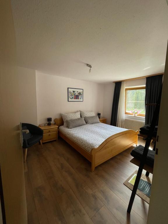 Postel nebo postele na pokoji v ubytování Haus Tanne Abtenau