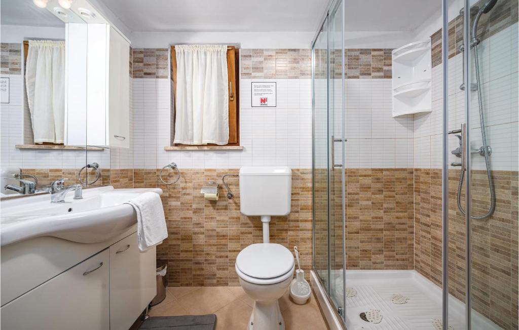 Kúpeľňa v ubytovaní Apartment Baderna 13