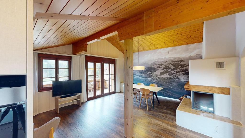 Reka-Ferienanlage Rougemont - Moderne Wohnung Mit Einem Schlafzimmer