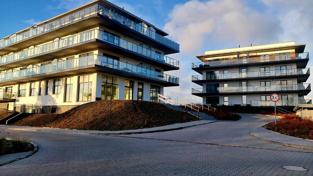 Budynek, w którym mieści się apartament