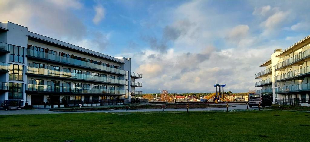 Budynek, w którym mieści się apartament