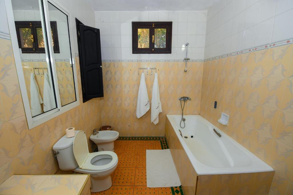 Koupelna v ubytování Targafit Hotel & Hammam