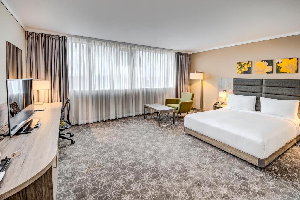Posteľ alebo postele v izbe v ubytovaní Hilton Garden Inn Wiener Neustadt