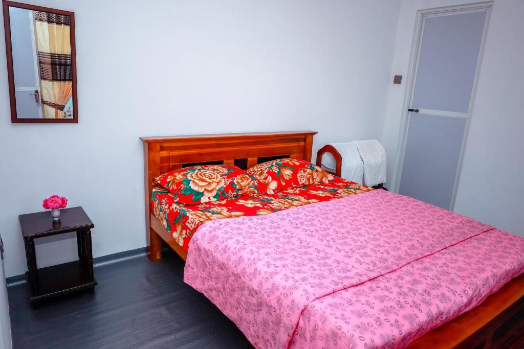 Postel nebo postele na pokoji v ubytování Peace Nest