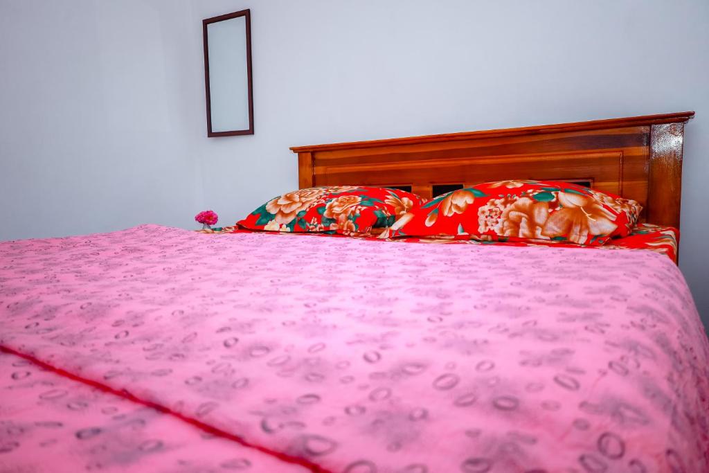 Postel nebo postele na pokoji v ubytování Peace Nest