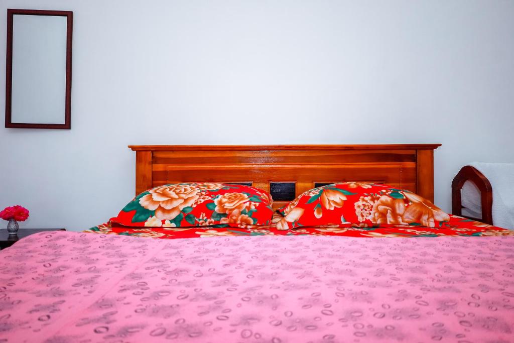 Postel nebo postele na pokoji v ubytování Peace Nest