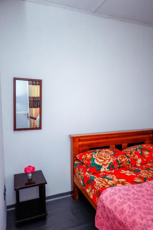 Postel nebo postele na pokoji v ubytování Peace Nest