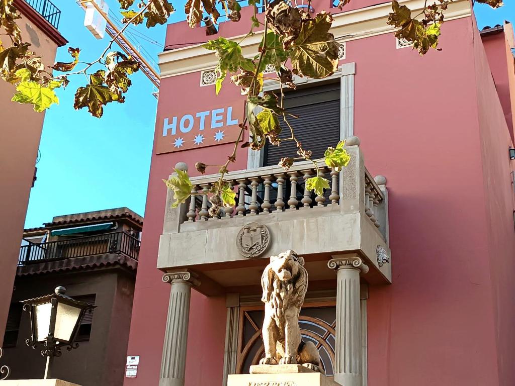Budova, kde se hotel nachází