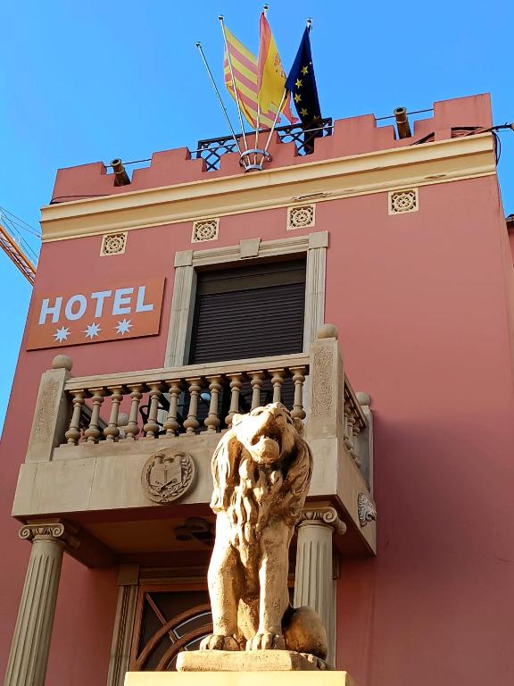 Budova, kde se hotel nachází