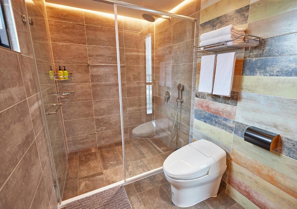 Koupelna v ubytování 星澄風旅 Zela Design Hotel