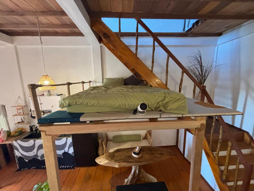 Postel nebo postele na pokoji v ubytování Valhalla Mentawai
