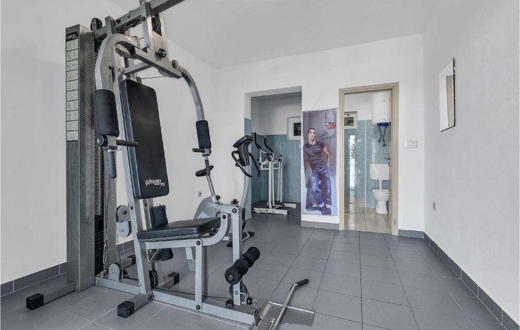 Posilňovňa alebo fitness centrum v ubytovaní Holiday Home Put Zuke I