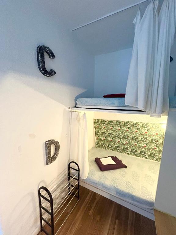 Postel nebo postele na pokoji v ubytování Backpackers Las Eras