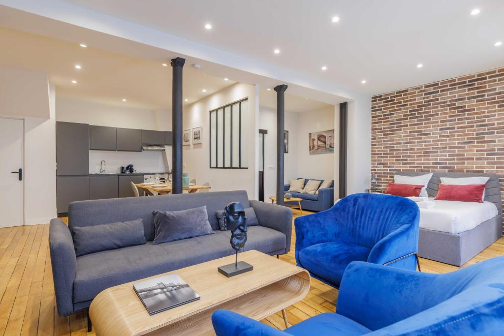 Photo de la galerie de l'établissement Modern apartment - 2BR-5P - Bastille, à Paris