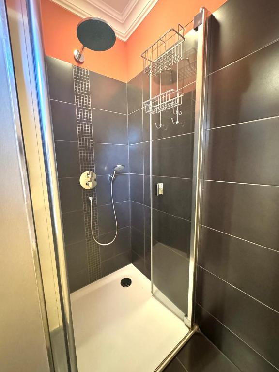 Koupelna v ubytování Dreamhus Wyk