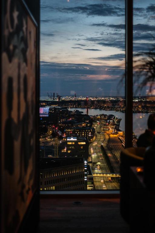 Nespecifikovaný výhled na destinaci Gothenburg nebo výhled na město při pohledu z hotelu