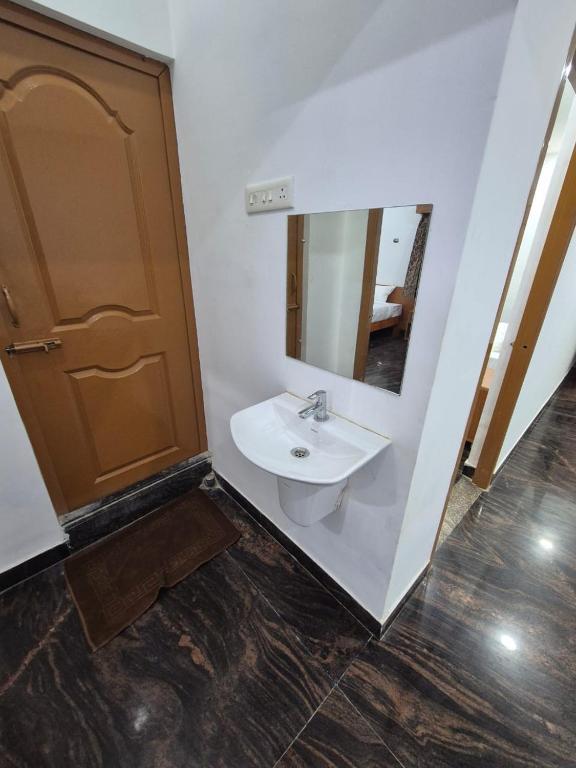 Koupelna v ubytování Mymoon service apartment