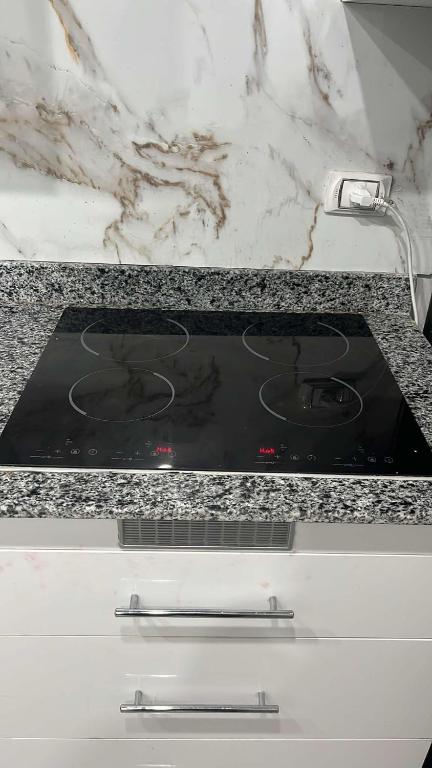 Kuchyň nebo kuchyňský kout v ubytování scandic resort B312