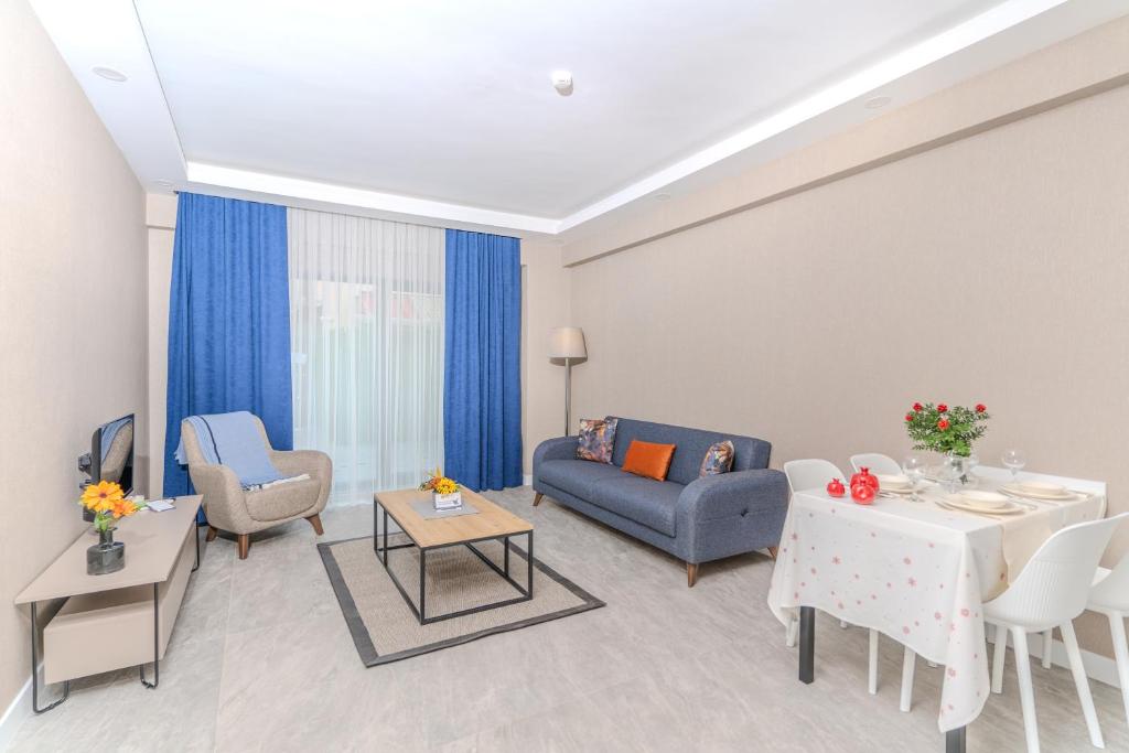 Posezení v ubytování Olea Suites Otel
