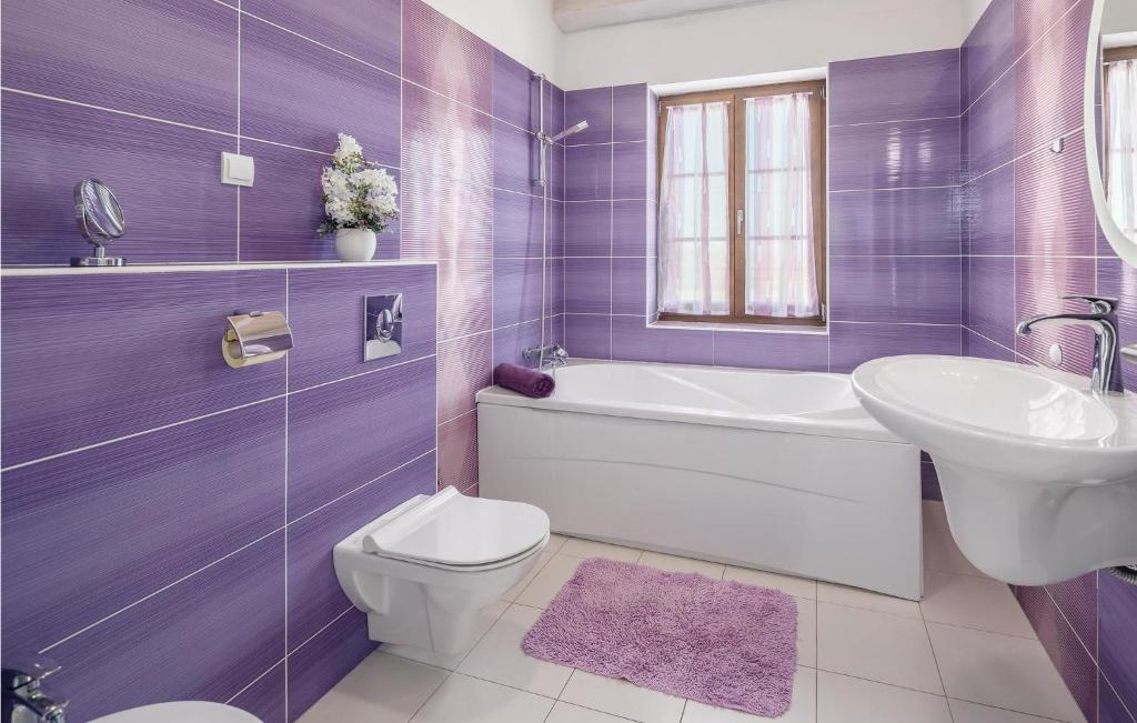 Łazienka w obiekcie Pet Friendly Home In Barban With Sauna