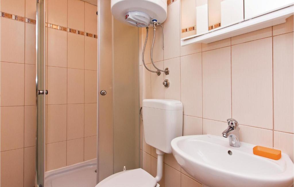 Koupelna v ubytování Holiday Home Segotici Cr