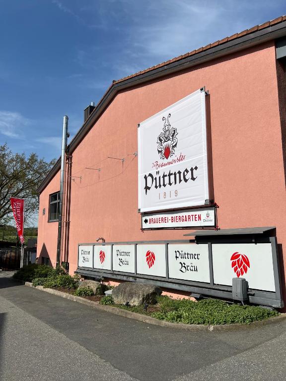 Certifikát, hodnocení, plakát nebo jiný dokument vystavený v ubytování Brauereigasthof Püttner