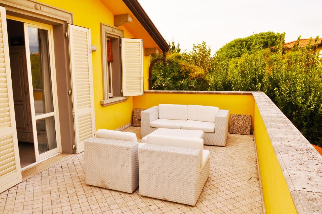 Część wypoczynkowa w obiekcie Holiday Apartments Fiumetto