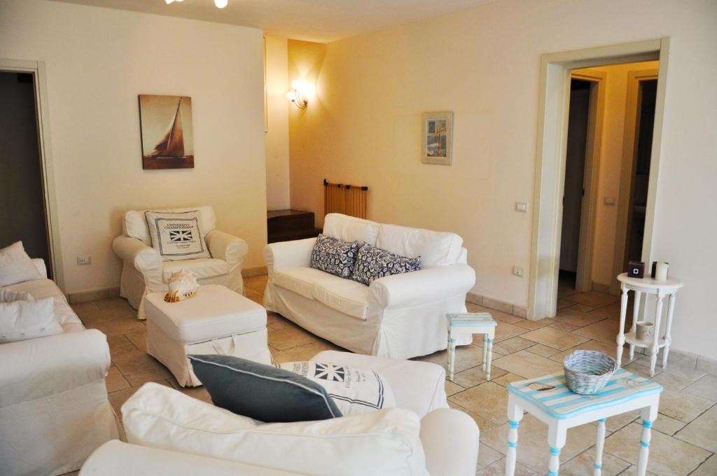 Część wypoczynkowa w obiekcie Holiday Apartments Fiumetto