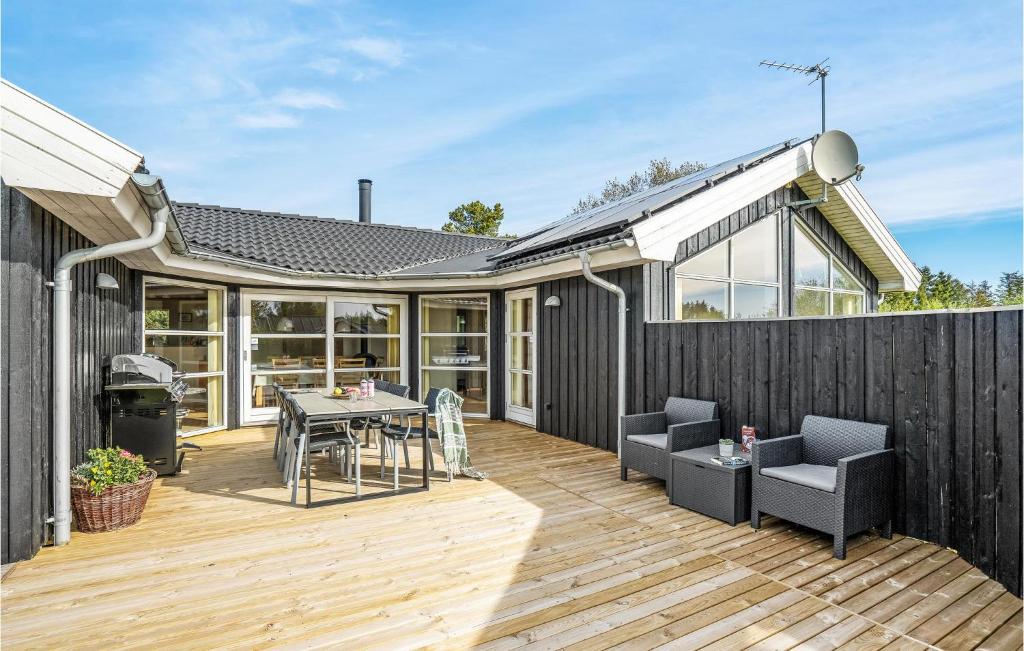 Patio nebo venkovní prostory v ubytování Holiday Home Kuskevej Jerup Ix