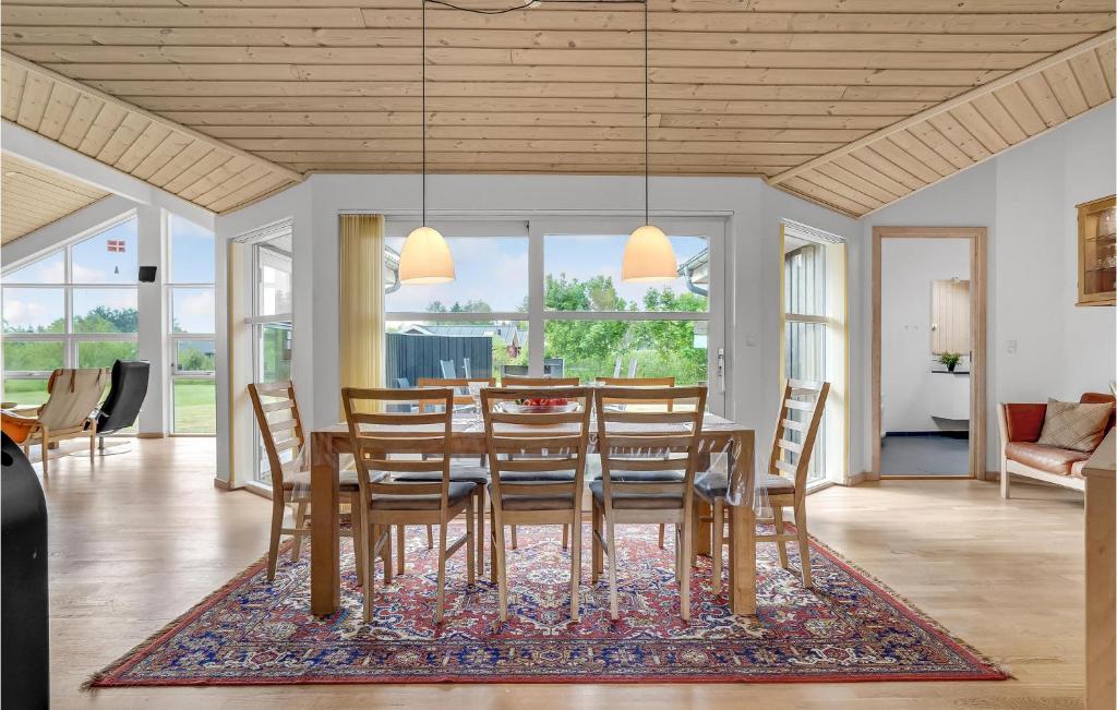 Posezení v ubytování Holiday Home Kuskevej Jerup Ix