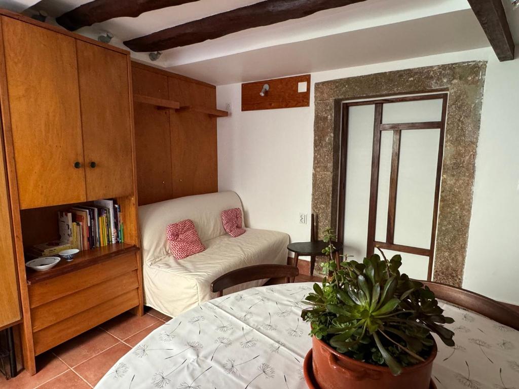 Ένα ή περισσότερα κρεβάτια σε δωμάτιο στο Birbantes 21