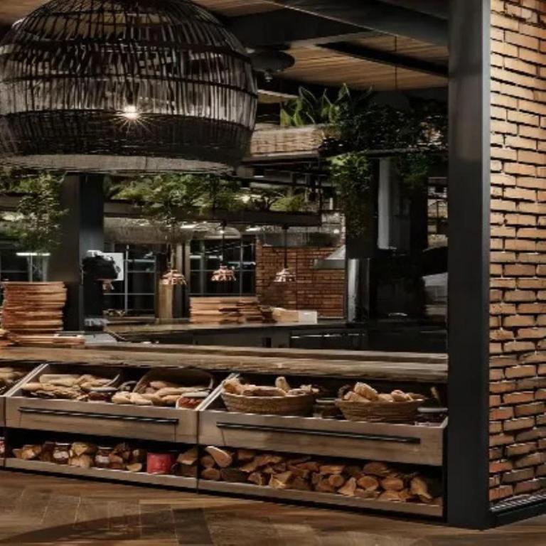 Posezení v ubytování Homebase by Revier
