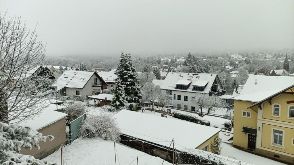 Ferienwohnung Finkenberg v zimě
