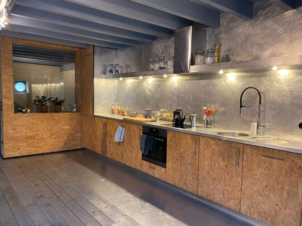 Kuchyň nebo kuchyňský kout v ubytování Un der Attert - Céline's Loft - Luxembourg