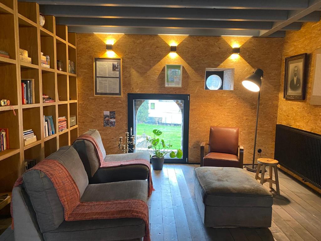 Posezení v ubytování Un der Attert - Céline's Loft - Luxembourg
