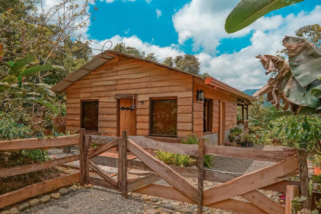 Zahrada ubytování La Tigra Rainforest Lodge