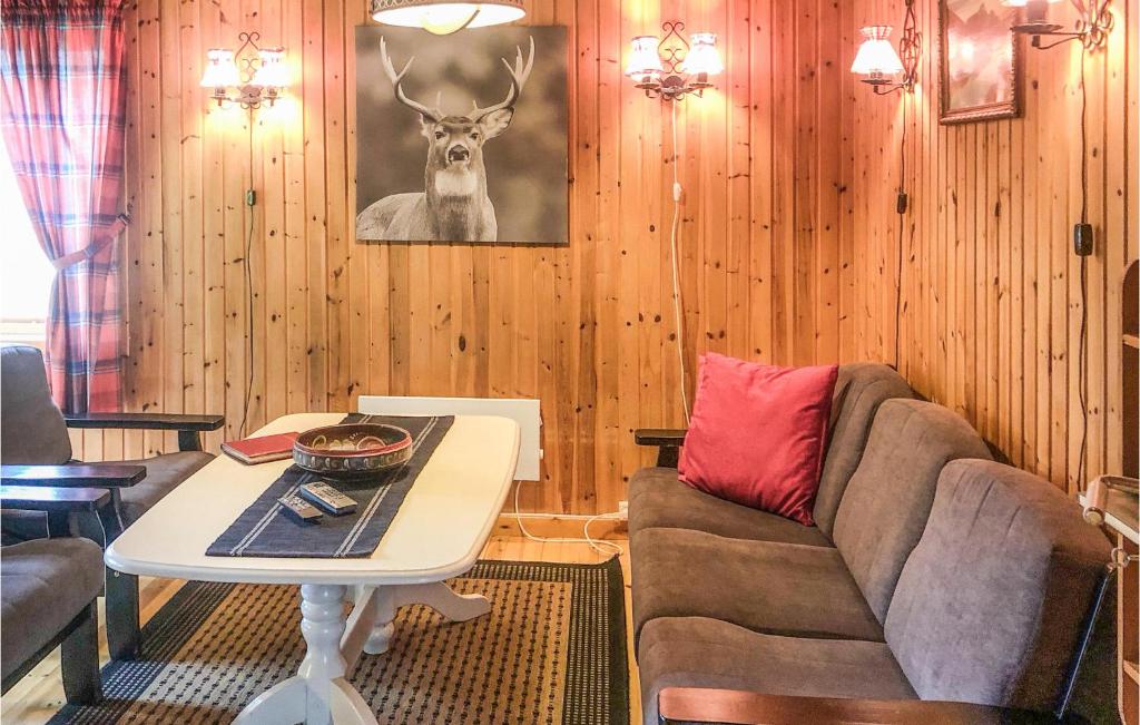 Posezení v ubytování Holiday Home Olden Gjerde