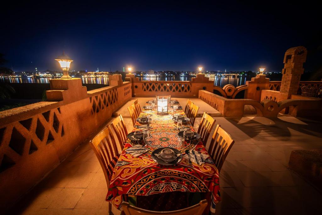 Balkón nebo terasa v ubytování villa al diwan luxor
