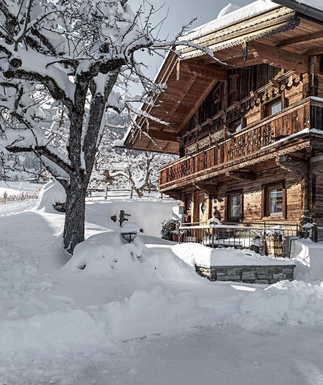 Alpen-Chalet-Pankraz v zimě