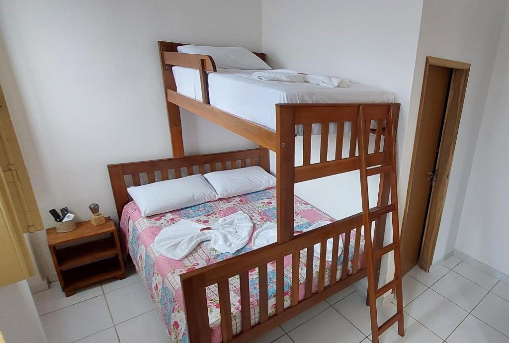 Postel nebo postele na pokoji v ubytování Pousada Athena