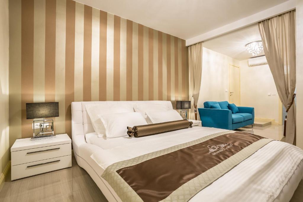 Postel nebo postele na pokoji v ubytování Guest House Benedict