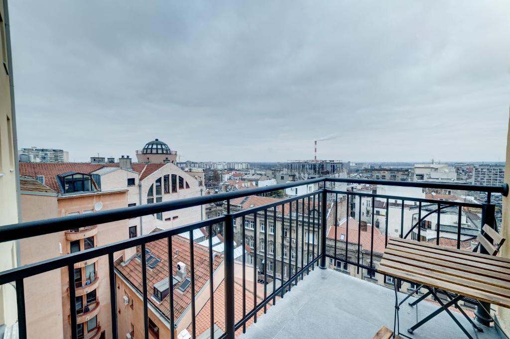 Balkón nebo terasa v ubytování Black Pearl Luxury Suites