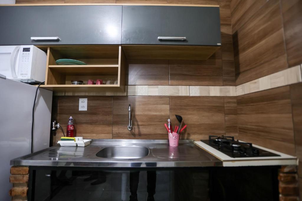 Dapur atau dapur kecil di FLAT Jatiuca