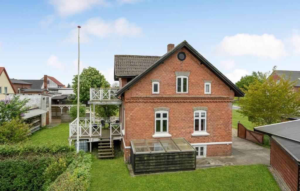 Zahrada ubytování Apartment with balcony in villa Hojer