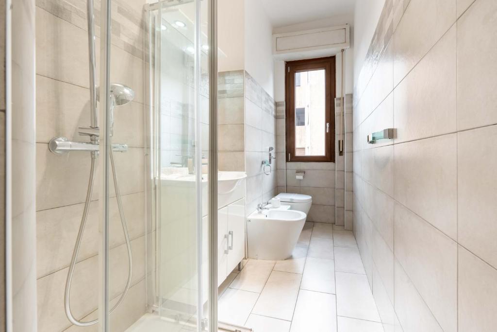 Kúpeľňa v ubytovaní Suite 12 Milano centro parking free