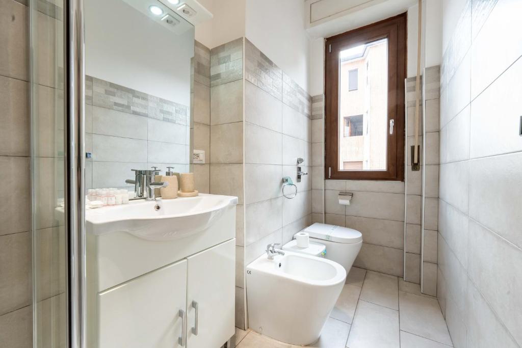 Kúpeľňa v ubytovaní Suite 12 Milano centro parking free