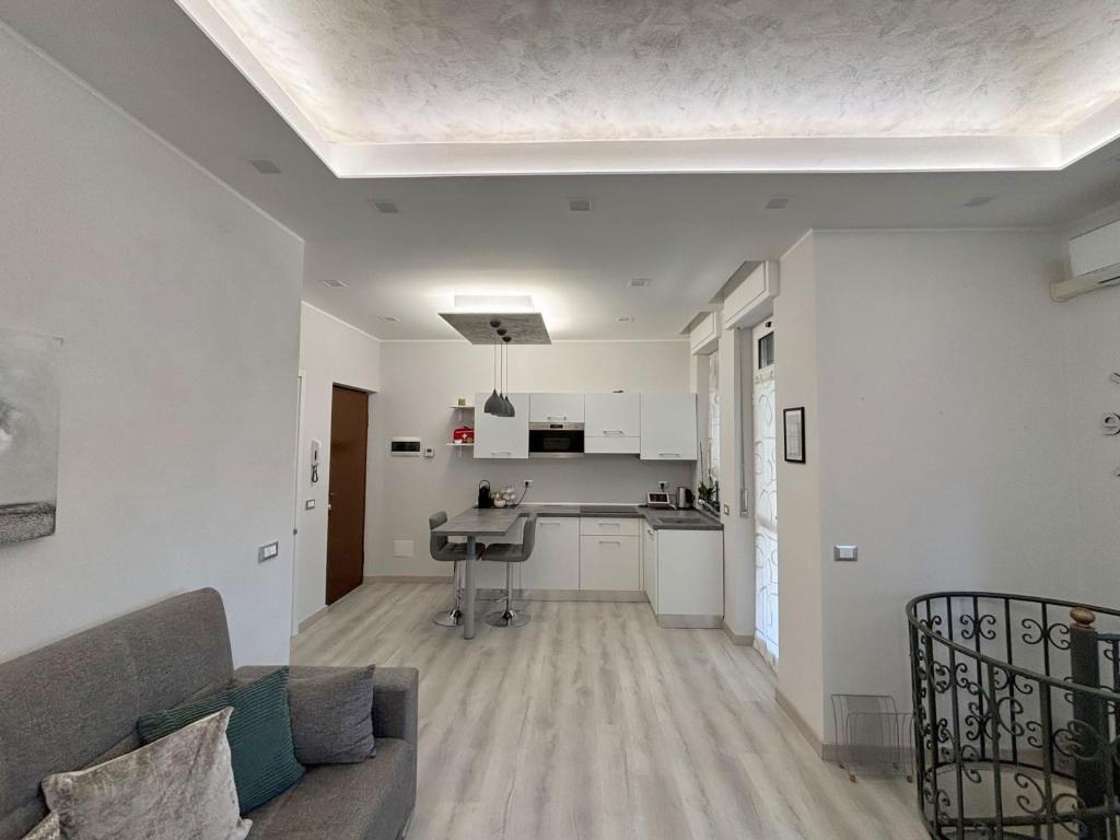 Kuchyň nebo kuchyňský kout v ubytování B&B Stella