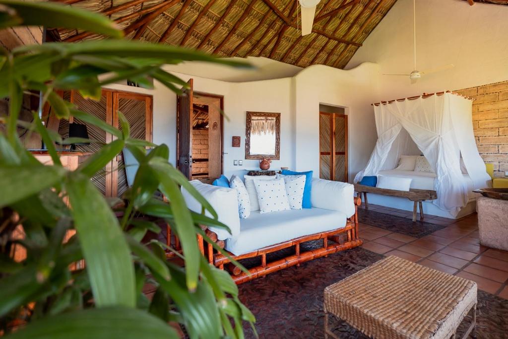 Posezení v ubytování Ensueño de Fuga