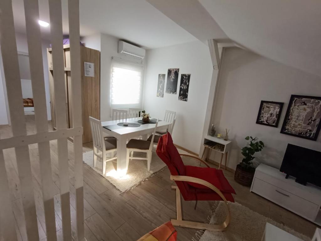 Posezení v ubytování Apartmani S - DSN